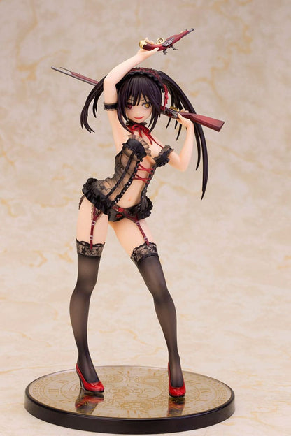 Date A Live Statue 1/7 Kurumi Tokisaki Lingerie Ver. Black Special Edition 24 cm