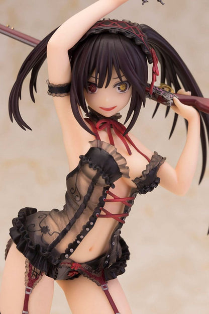 Date A Live Statue 1/7 Kurumi Tokisaki Lingerie Ver. Black Special Edition 24 cm