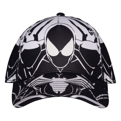 Spider-Man Baseball Sort & Hvid All-over-Print