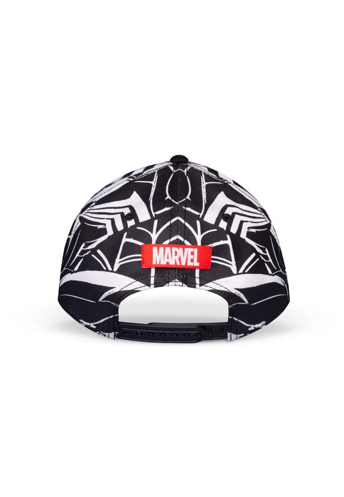 Spider-Man Baseball Sort & Hvid All-over-Print