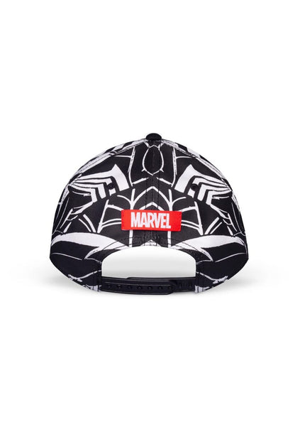 Spider-Man Baseball Sort & Hvid All-over-Print