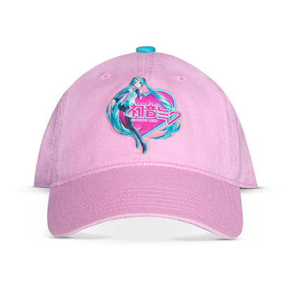 Hatsune Miku Curved Bill Cap Pink