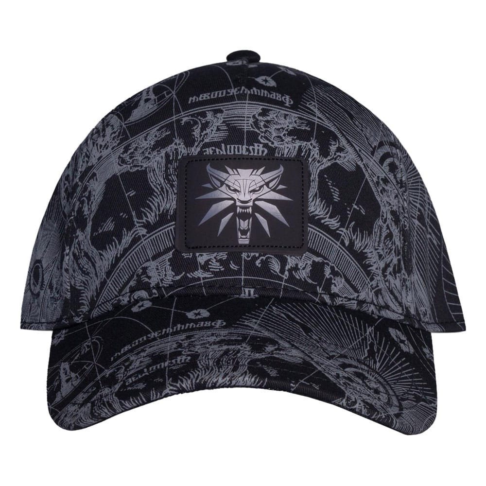 Logo de baseball The Witcher noir
