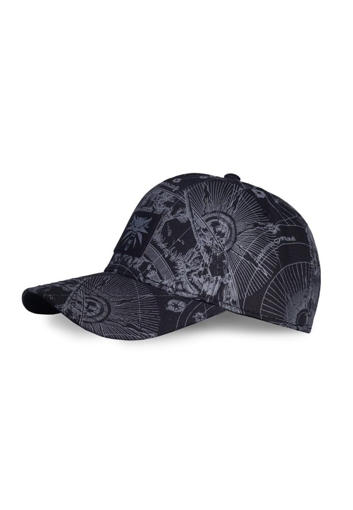 Logo de baseball The Witcher noir