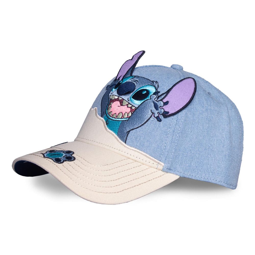 Lilo & Stitch Curved Bill Cap Beach Day Stitch