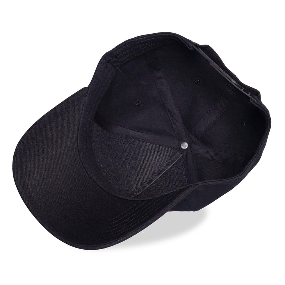 Logo del berretto da baseball dell'uomo della motosega