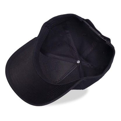 Logo del berretto da baseball dell'uomo della motosega