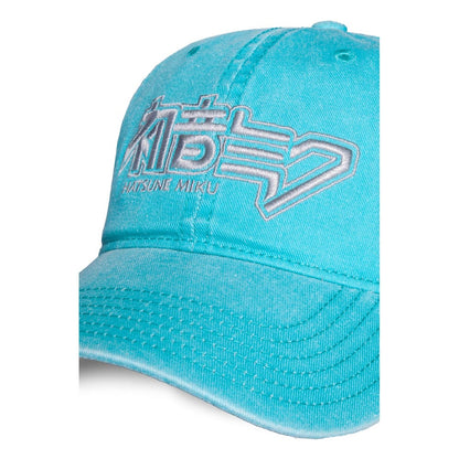 Hatsune Miku Curved Bill Cap Blue