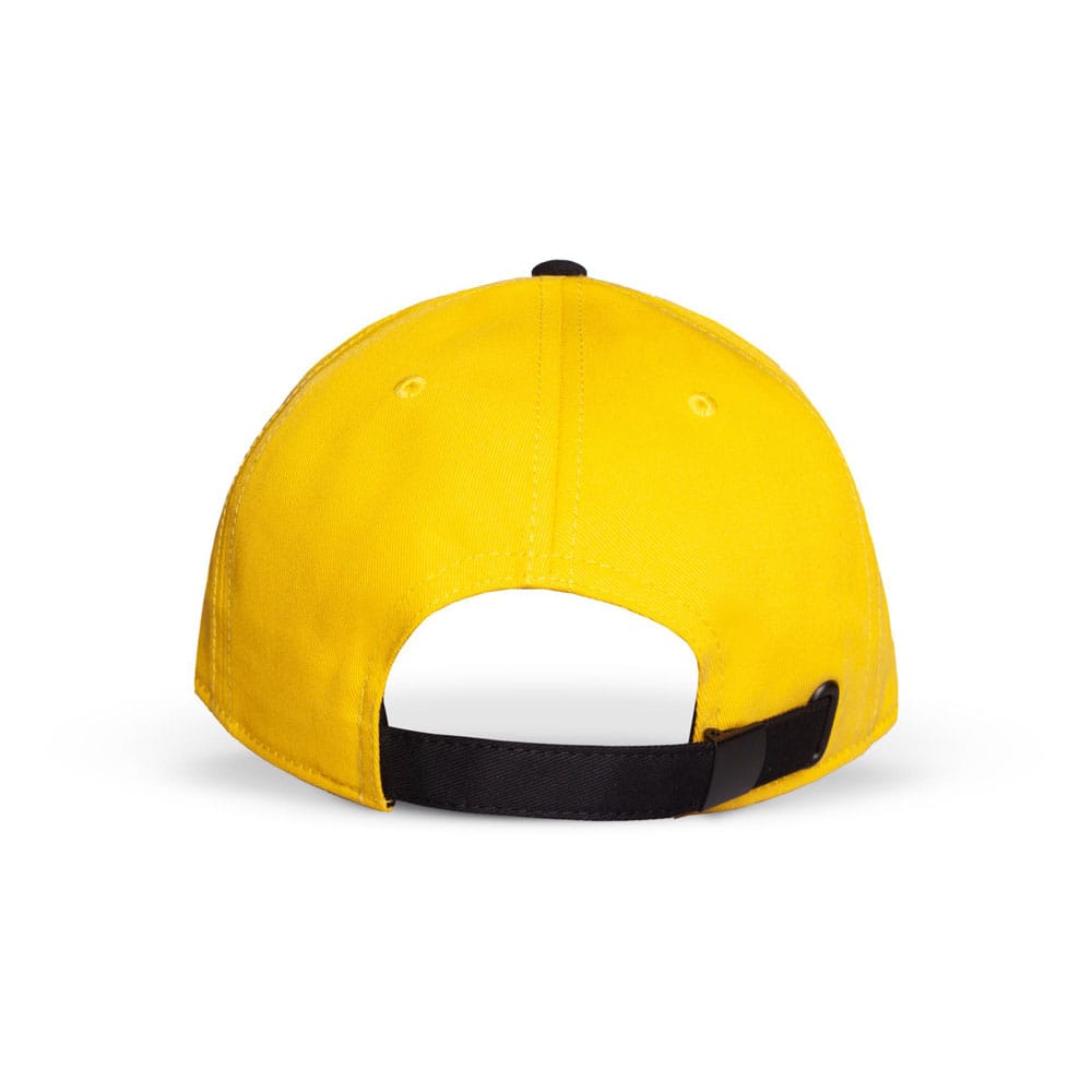 Pokemon Curved Bill Cap Pokeball yellow