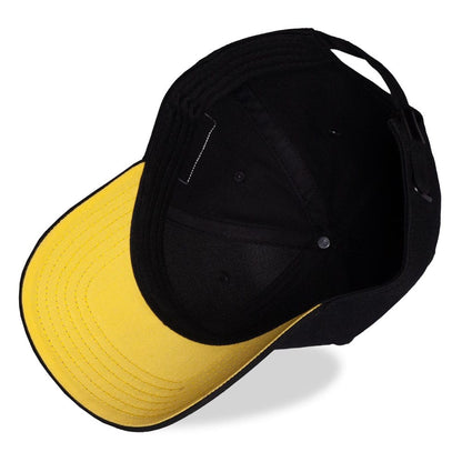 Pokemon Kavisli Bill Cap Pikachu Black