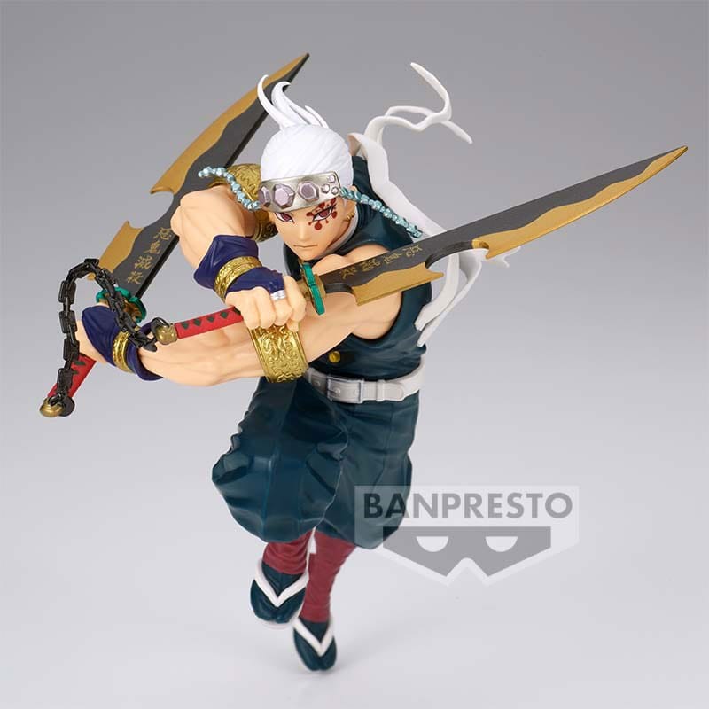 Demon Slayer Vibrationsstjärnor PVC-staty Tengen Uzui 20 cm
