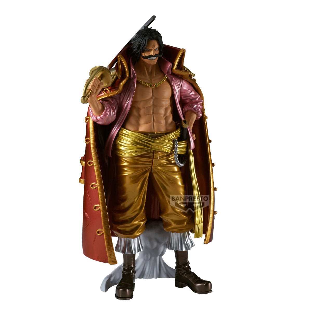 Estatua PVC One Piece Premium Gol D. Rroger (El Metálico) 40 cm