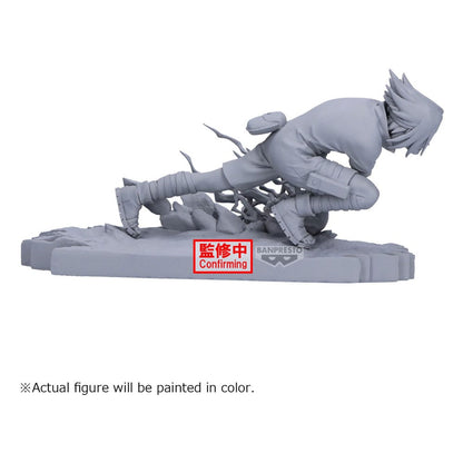 Estatua PVC Batalla Combinada Naruto Sasuke Uchiha 8 cm