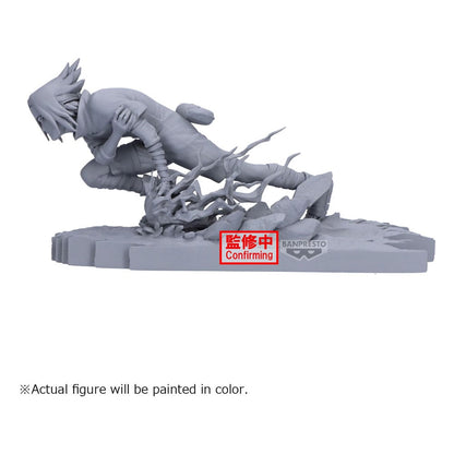 Estatua PVC Batalla Combinada Naruto Sasuke Uchiha 8 cm