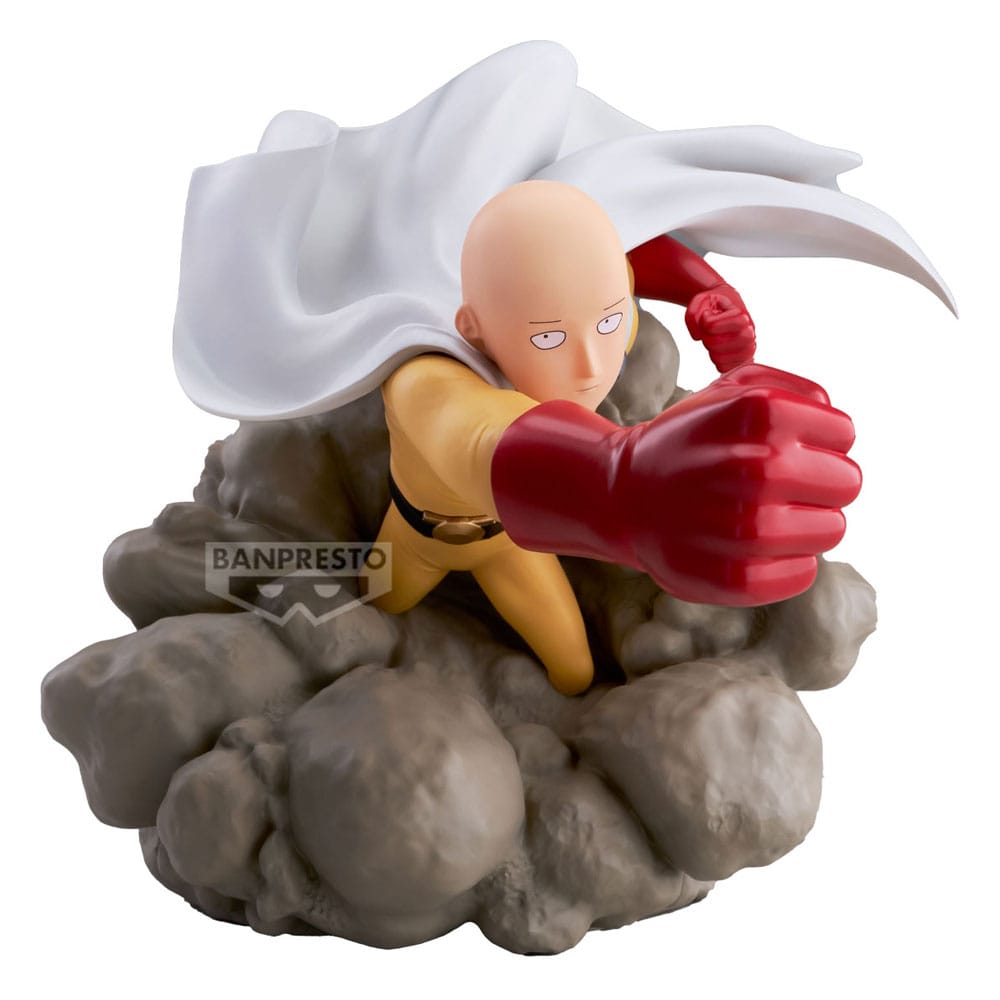 One-Punch Man Diorama PVC Beeld Saitama 15 cm