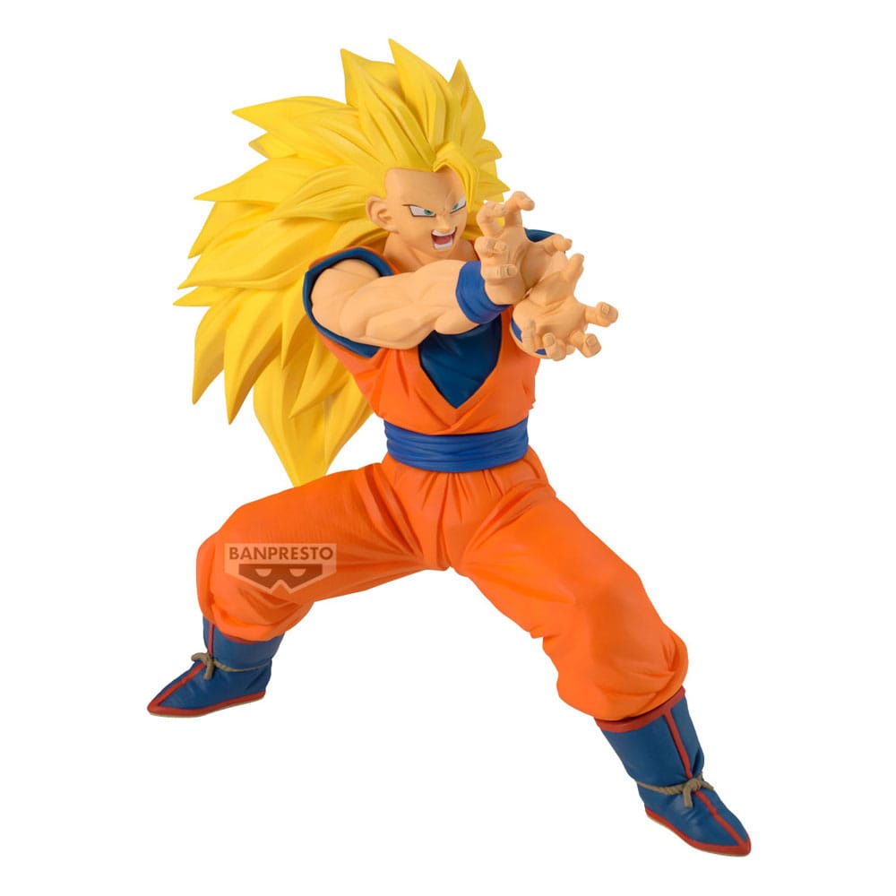 Dragon Ball Z Match Makers PVC-statue Super Saiyan 3 Son Goku (Vs. Majin Buu) 16 cm