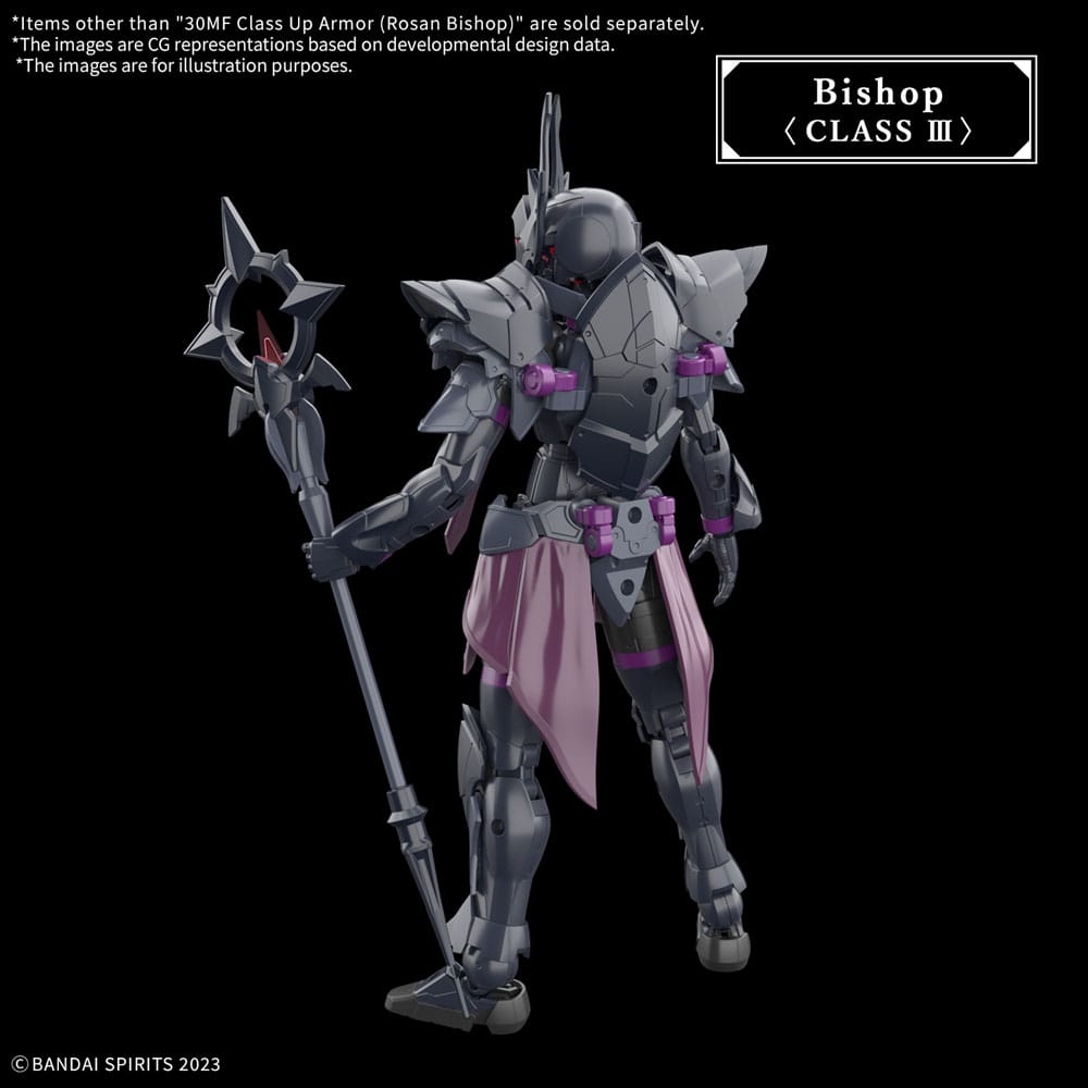 Gundam 30mf Accessoires Set Class Up Rüstung: Rosan Bishop