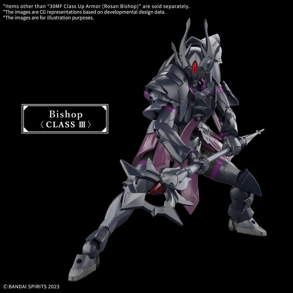 Gundam 30mf Accessoires Set Class Up Rüstung: Rosan Bishop