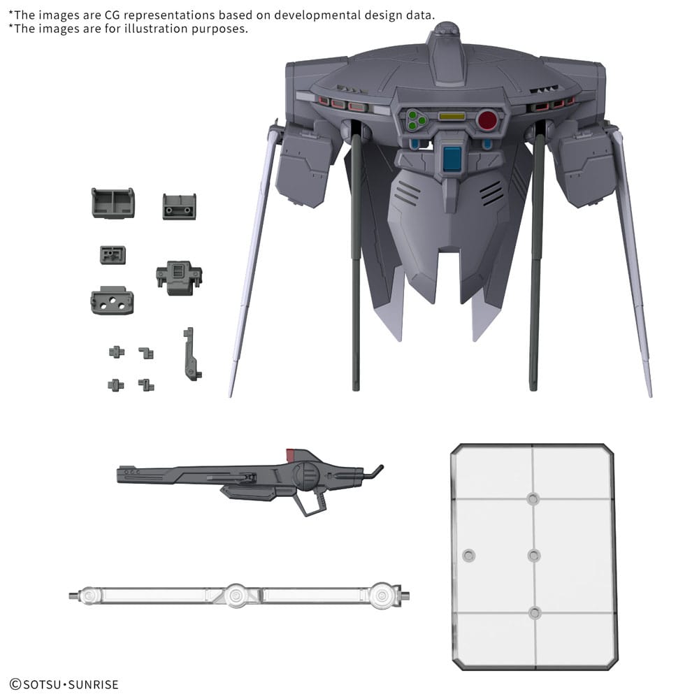 Mobile Suit Gundam SEED Freedom High Grade Model Kit Option Parts Set 1/144 Gunpla 15 (Cavalier Aifried)