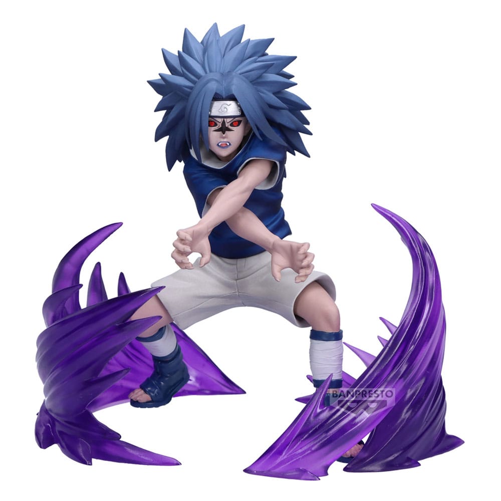 Naruto 72-serien Vibrasjonsstjerner PVC-statue Naruto Uzumaki & Sasuke Uchiha Versjon B: Sasuke Uchiha 15 cm