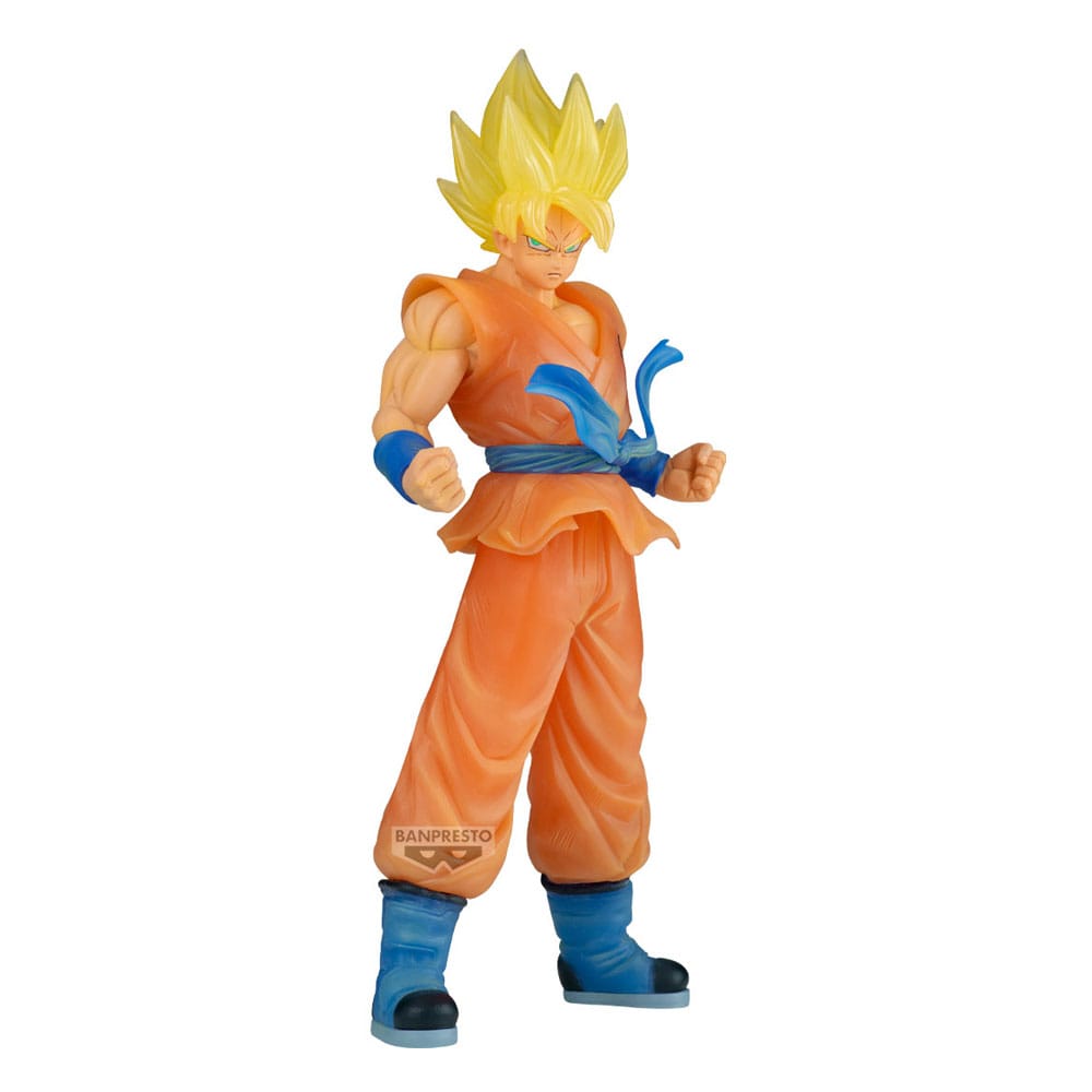 Dragon Ball Süper Clearise PVC Heykeli Son Goku ve Vegeta Versiyon A: Son Goku 23 cm