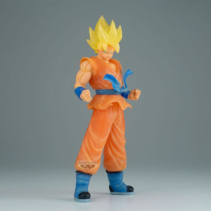 Dragon Ball Super Clearise Estatua PVC Son Goku & Vegeta Versión A: Son Goku 23 cm