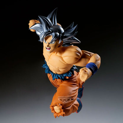 Dragon Ball Super Match Makers Statua Son Goku Ultra Istinto (contro Jiren) 13 cm