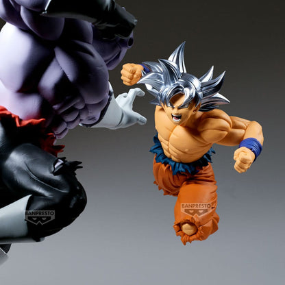 Dragon Ball Super Match Makers Statua Son Goku Ultra Istinto (contro Jiren) 13 cm