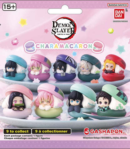 Demon Slayer Gashapon Blind Packs Mini Figurines 4 cm Chara Macaron Display (24)