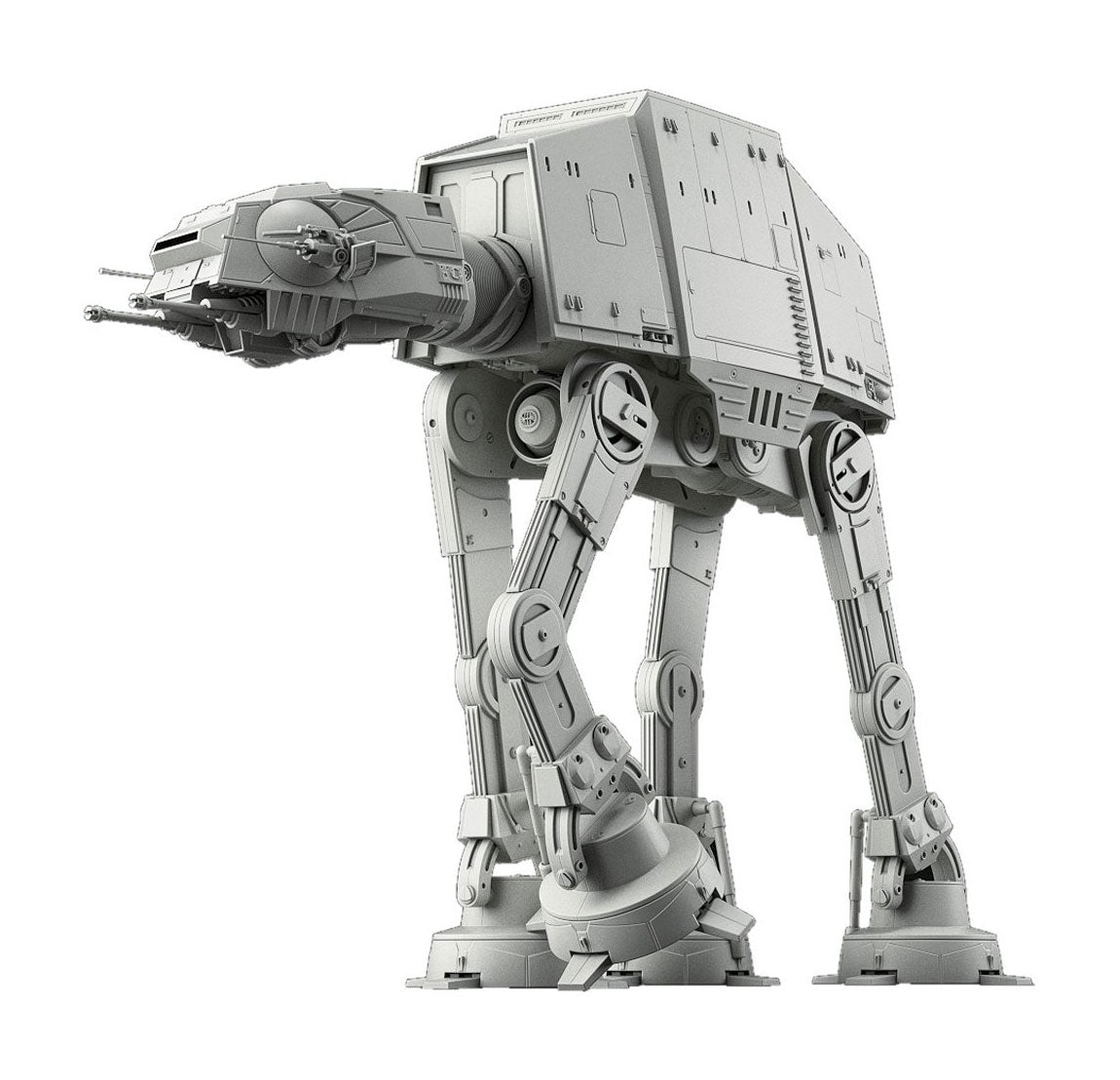 Kit modello di plastica di Star Wars 1/144 AT-AT
