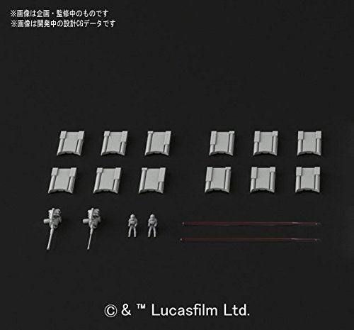 Kit modello di plastica di Star Wars 1/144 AT-AT