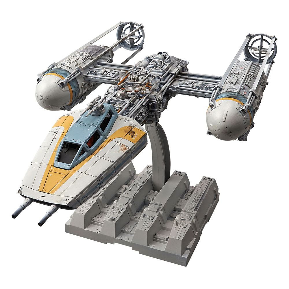 Kit modello Star Wars 1/72 Y-Wing Starfighter 22 cm