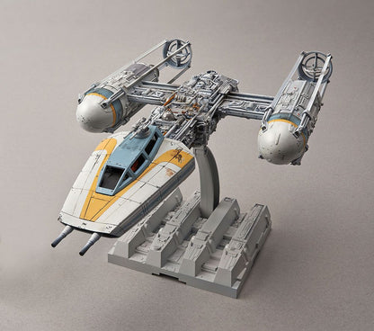 Kit modello Star Wars 1/72 Y-Wing Starfighter 22 cm