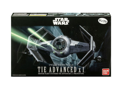 Star Wars Model Kit 1/72 Binden Sie Advanced X1 10 cm