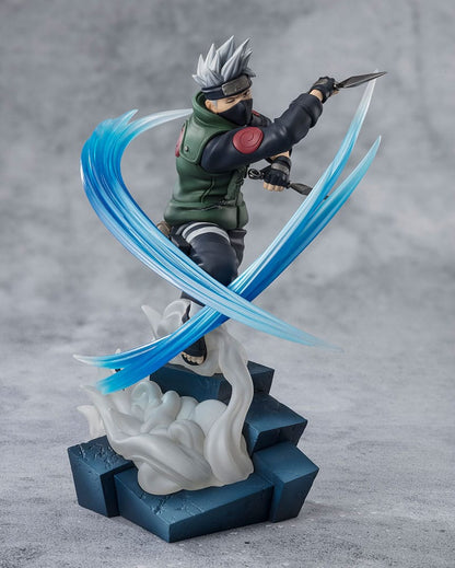 Naruto Shippuden Figuarts Zero Extra Battle PVC Estatua Kakashi Hatake Conclusión con una que una vez se llama amigo 20 cm