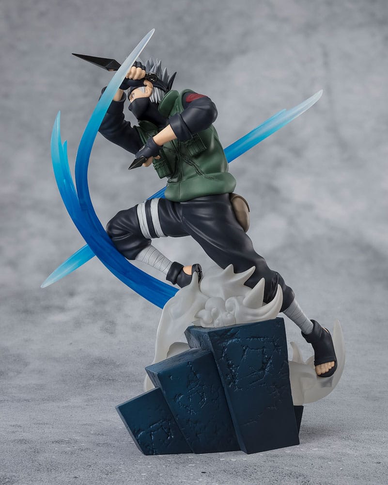 Naruto Shippuden Figuarts Zero Extra Battle PVC Estatua Kakashi Hatake Conclusión con una que una vez se llama amigo 20 cm
