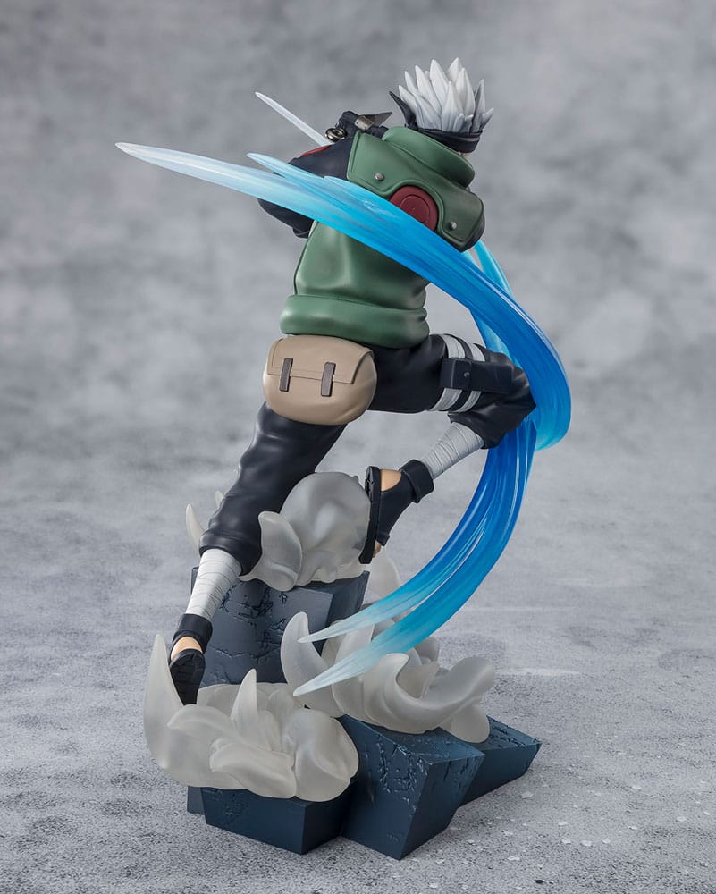 Naruto Shippuden Figuarts Zero Extra Battle PVC Estatua Kakashi Hatake Conclusión con una que una vez se llama amigo 20 cm