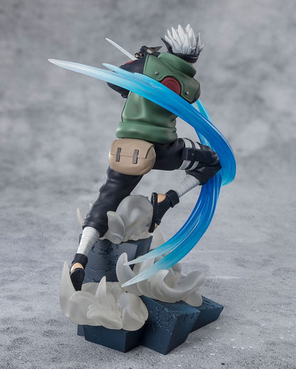 Naruto Shippuden Figuarts Zero Extra Battle PVC Estatua Kakashi Hatake Conclusión con una que una vez se llama amigo 20 cm