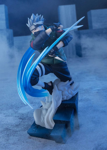 Naruto Shippuden Figuarts Zero Extra Battle PVC Estatua Kakashi Hatake Conclusión con una que una vez se llama amigo 20 cm