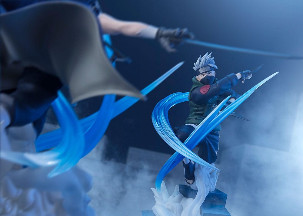 Naruto Shippuden Figuarts Zero Extra Battle PVC Estatua Kakashi Hatake Conclusión con una que una vez se llama amigo 20 cm