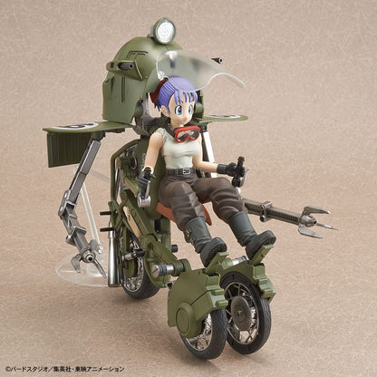 Dragonball Figure-E-Rise Mechanics Modello di plastica Kit di Bulma N. MOTORCYCLE 16 cm