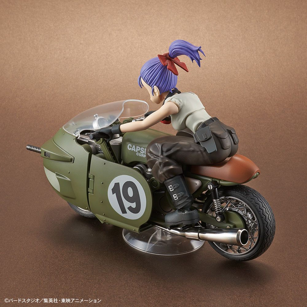 Dragonball Figure-rise Mechanics Plastic Model Kit Bulma's Variable No. 19 Motorcycle 16 cm