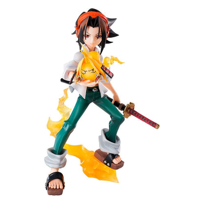 El rey chamán ichibansho estatua de pvc yoh asakura 17 cm