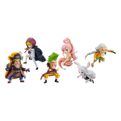 One Piece WCF Mini Figures 7 cm The Great Pirates - 100 Landscapes Volume 7 Display (12)