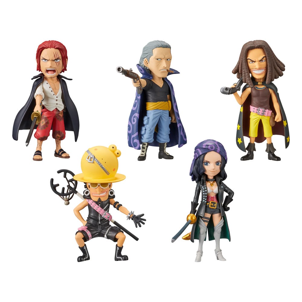 One Piece WCF Mini Figures 7 cm Film Red Volume 3 Display (12)