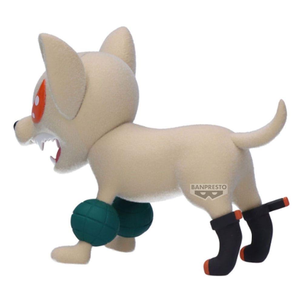 Min helt akademia fluffy puffy pvc statue bakudog 6 cm