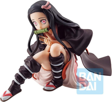 DEMON SLAYER: Kimetsu no yaiba ichibansho pvc statua nezuko kamado (Tengen uzui è qui!) 10 cm