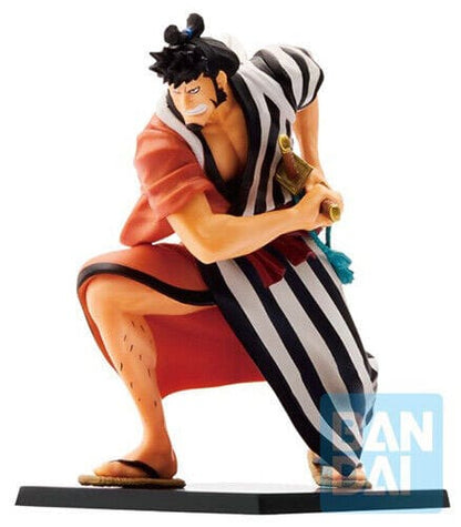 One Piece Ichibansho PVC Statue The Nine Red Scabbards is Here Kinemon 11 cm