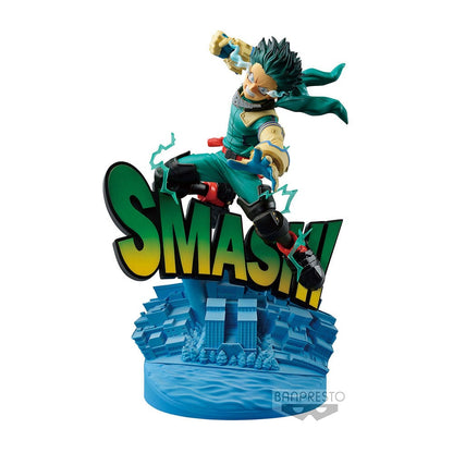 Kahramanım akademisi dioramatic pvc heykeli izuku midoriya fırça 20 cm