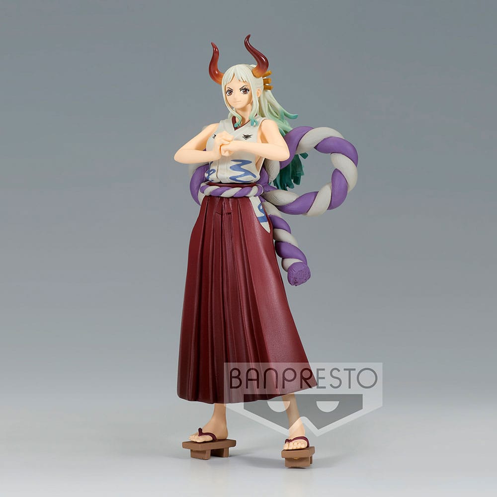 One Piece Grandline Wanokuni -serien DXF PVC Statue Yamato 18 CM